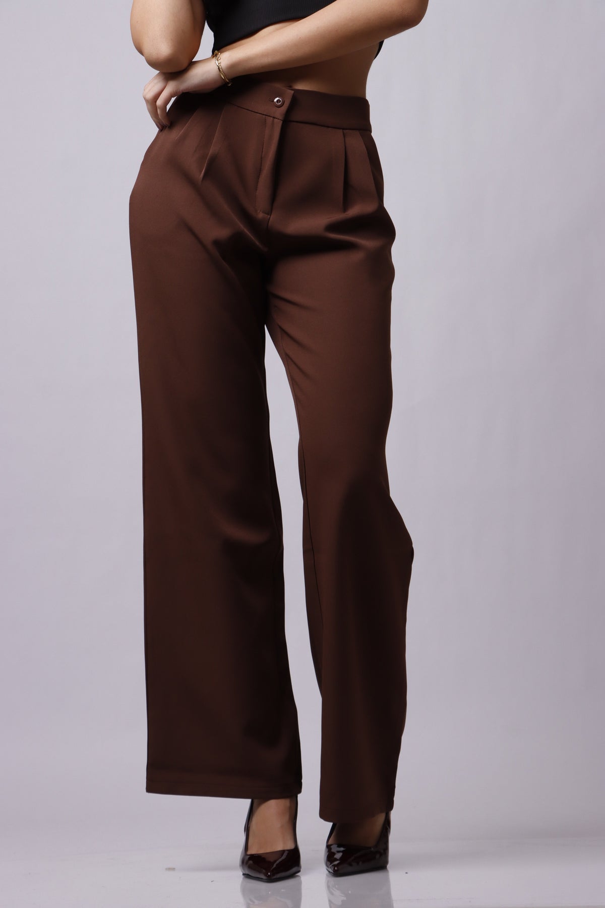 Crepe Trousers