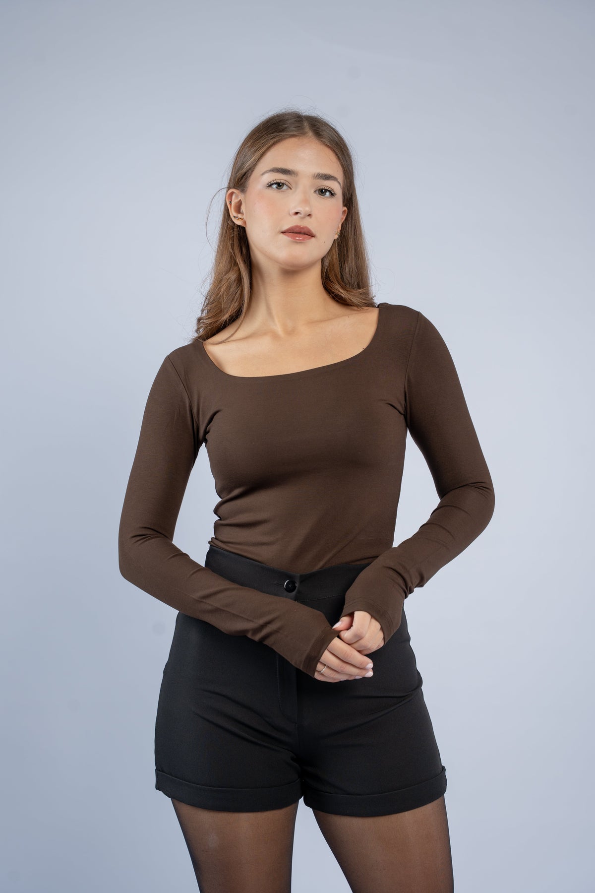 Square-Neck Top