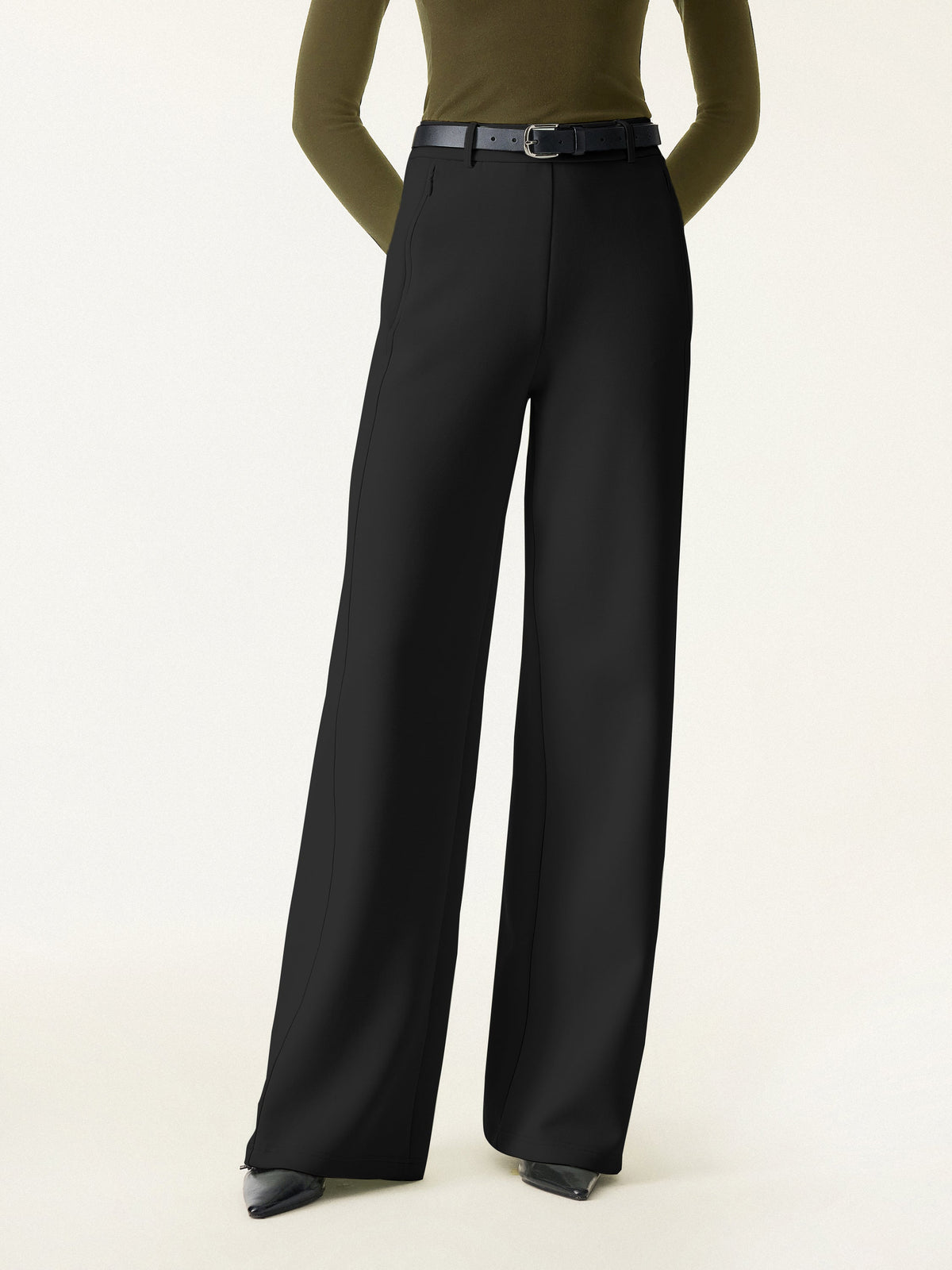 Wide-Leg Trousers